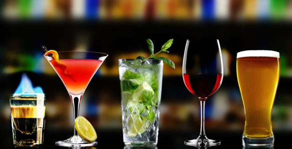 cocktail glassware
