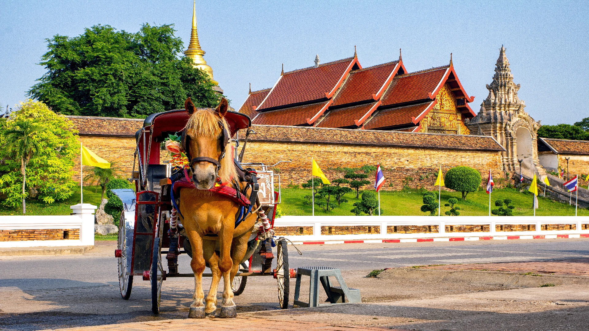 Lampang is famous for its horse-drawn carriages